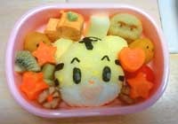 (クリックして拡大表示) ごはんが主役です☆☆ しまじろう???