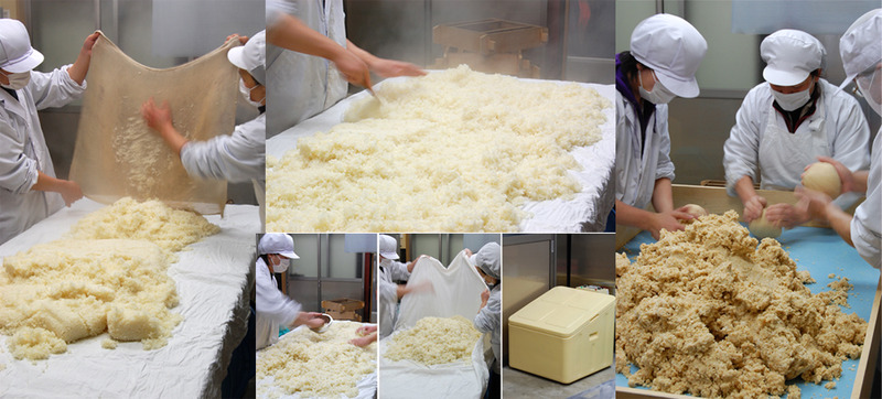 (クリックして拡大表示) 今年の味噌作り開始 味噌の仕込み